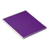 Royal lila (Vollfarbe) Notizblock (angewinkelt)