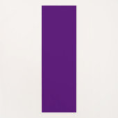 Royal lila (Vollfarbe) Yogamatte (Vorderseite)