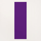 Royal lila (Vollfarbe) Yogamatte (Rückseite)