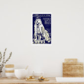 Royal Lion British Vintag Bicycle Ad Print Poster (Küche)