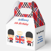 Royal London Guards British Boy Birthday Large Geschenkschachtel (Rückseite)