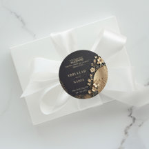 Royal & Luxury Golden Floral Ismic Wedding