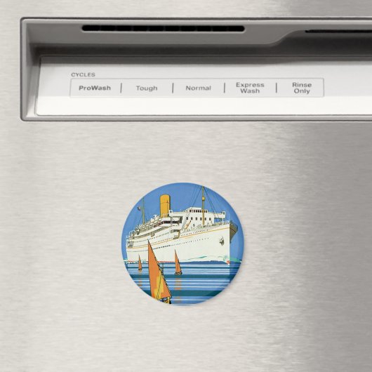 Royal Mail "Atlantis Cruises" Magnet (In Situ (Geschirrspüler))