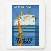 Royal Mail "Atlantis Cruises" Mousepad (Vorne)