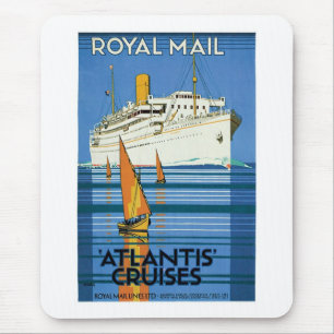 Royal Mail "Atlantis Cruises" Mousepad