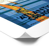 Royal Mail "Atlantis Cruises" Poster (Ecke)