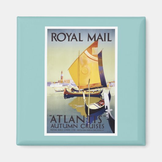 Royal Mail Atlantis Magnet (Vorne)