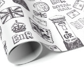 Royal Mail Geschenkpapier (Rolleneckpunkt)