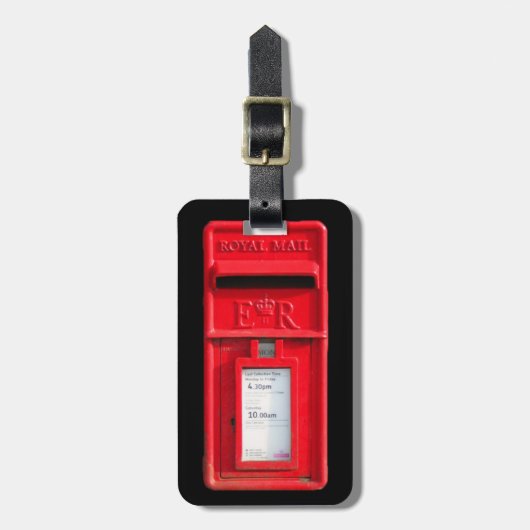 Royal Mail (Großbritannien) Gepäckanhänger (Vorderseite vertikal)