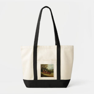 Royal Mail trainieren mit Passagieren (Öl auf Tragetasche