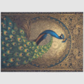 Royal Majestic Peacock L Facing Seidenpapier (Vorderseite)