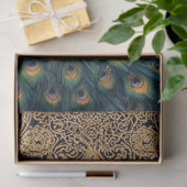 Royal Majestic Peacock R Facing Seidenpapier (Geschenk)