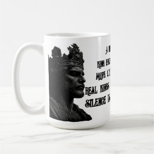 „Royal Majesty Weißer König-Becher Macht Jeder Sch Kaffeetasse
