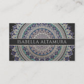 Royal Mandala Business Cards Visitenkarte (Vorderseite)