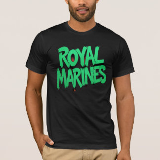 Royal Marines Graffiti T - Shirt Militärstolz
