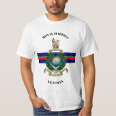 Royal Marines Veteran T-Shirt (Vorderseite)