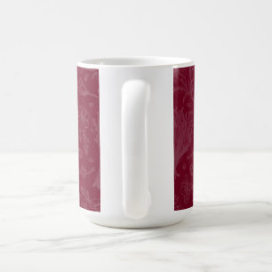 Royal Maroon Anpassbar Kaffeetasse