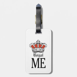 Royal Me - Orange Gepäckanhänger