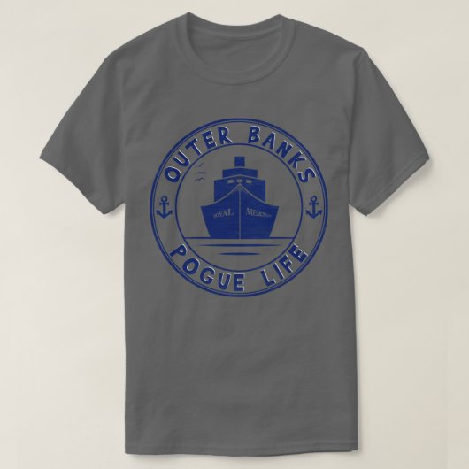 Royal Merchant Outer Banks Pogue Life T-Shirt (Design vorne)