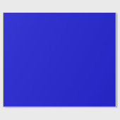 Royal Midnight Blue Solid Trend - Hintergrund Geschenkpapier (Flach)