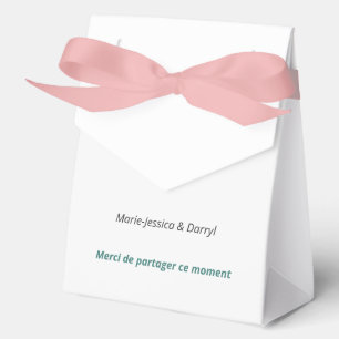 Royal & minimalist Verlobungsgeschenk Geschenkschachtel