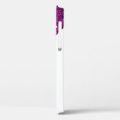 Royal Monogram Glitzy Girly Bling Case-Mate iPhone Hülle (Rückseite / Links)