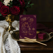 Royal Muse Mittelalterliche Fantasie Alte Weltkart Begleitkarte