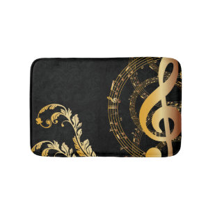 Royal Musiknote Luxury Design Badematte