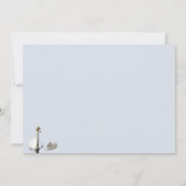 Royal Mute Swan and Cygnets Flat Card (Rückseite)