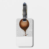 Royal Nassau Balloon Heißluftballon Gepäckanhänger (Rückseite vertikal)