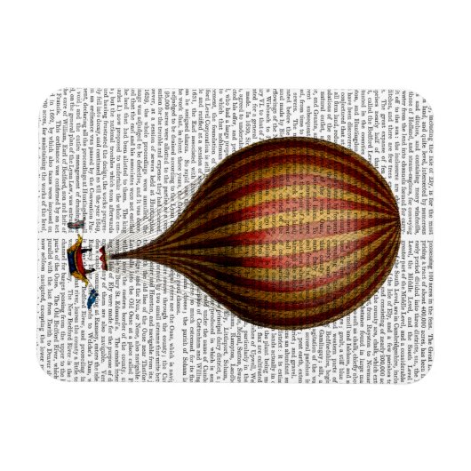 Royal Nassau Balloon Heißluftballon Magnet (Horizontal)