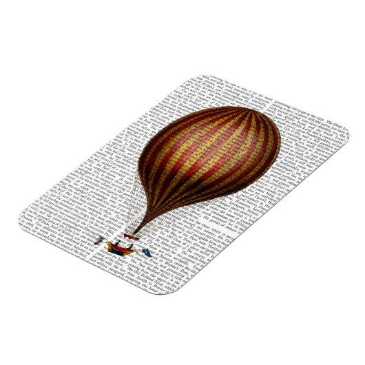 Royal Nassau Balloon Heißluftballon Magnet (Linke Seite)