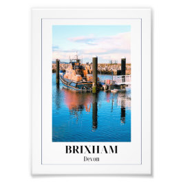 Royal National Lifeboat Institute, Brixham, Devon Fotodruck