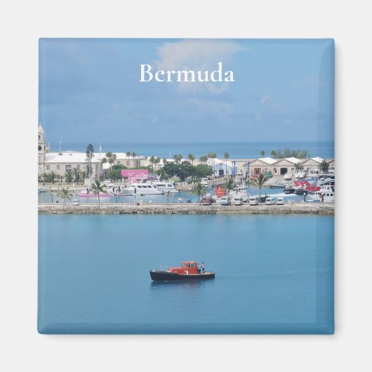 Royal Naval Dockyards Bermuda Magnet (Vorne)