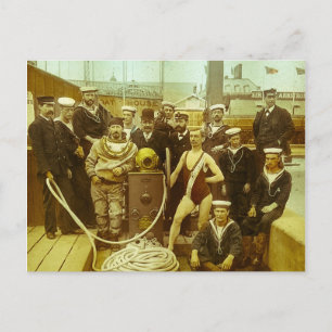 Royal Naval Exhibition 1891 Magic Lantern Slide Postkarte