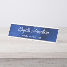 Royal Navy Blue Imitats Metallic Foil