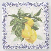Royal Navy Toile Lemons Steinuntersetzer (Vorderseite)