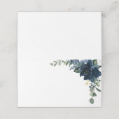 Royal Navy Wedding Platzkarte (Außenseite Aufgefaltet)