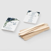 Royal Navy Wedding Program Fan Fächer (Non-assembled)