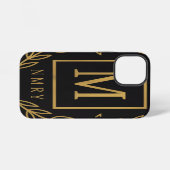 "Royal NMKY Emblem – Monogram M Crest Design" iPhone Hülle (Rückseite (Horizontal))