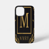 "Royal NMKY Emblem – Monogram M Crest Design" iPhone Hülle (Rückseite)