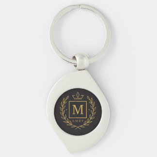 "Royal NMKY-Emblem – Monogramm-M-Wappen-Design" Schlüsselanhänger