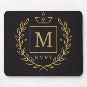 "Royal NMKY-Emblem – Monogramm M-Wappenentwurf" Mousepad