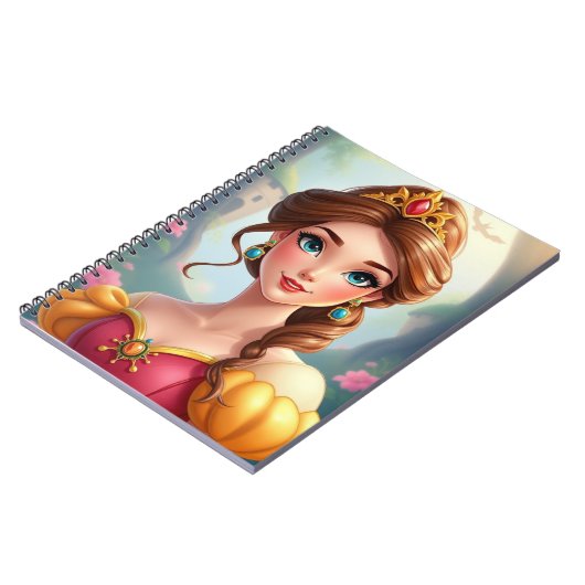 Royal Notebook - The Magic of Princesses Notizblock (Linke Seite)