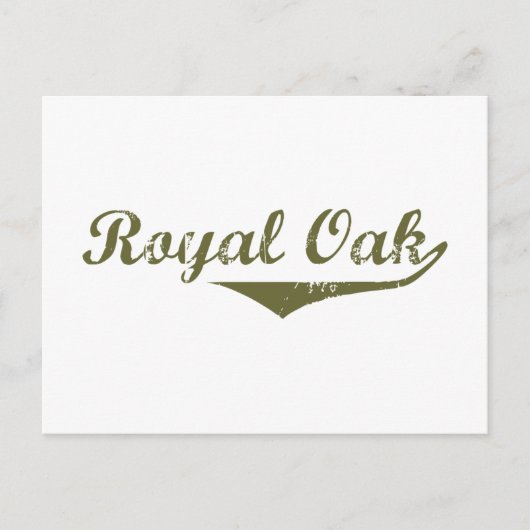 Royal Oak Revolution in Shirts Postkarte (Vorderseite)