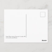 Royal Observatory Greenwich Postcard, London UK Po Postkarte (Rückseite)