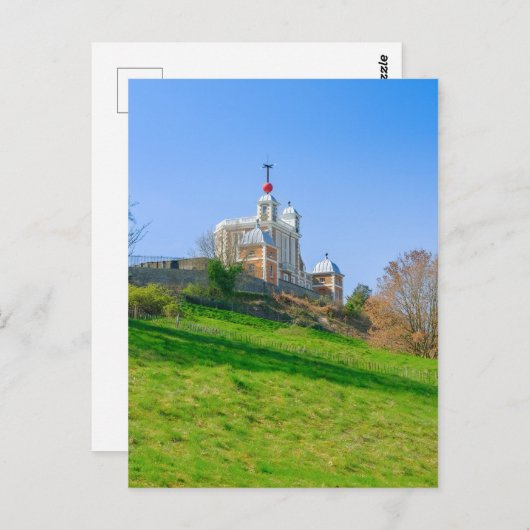 Royal Observatory Greenwich Postcard, London UK Po Postkarte (Vorne/Hinten)