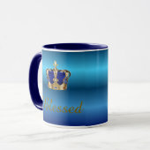 Royal ombre Tasse Crown (Vorderseite Links)