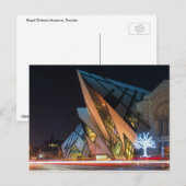 Royal Ontario Museum (ROM) Postcard, Toronto, Kana Postkarte (Vorne/Hinten)