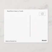 Royal Ontario Museum (ROM), Toronto, Kanada Postkarte (Rückseite)